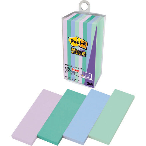 3M Post-it Strong Sticky Notes Multicolor 2 500SS-MC-2 1 PK