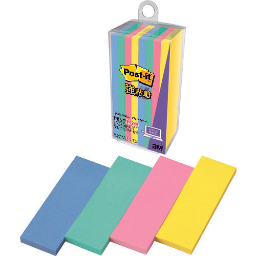 3M Post-it Strong Sticky Notes Multi-Color 3 500SS-MC-3 1 PK
