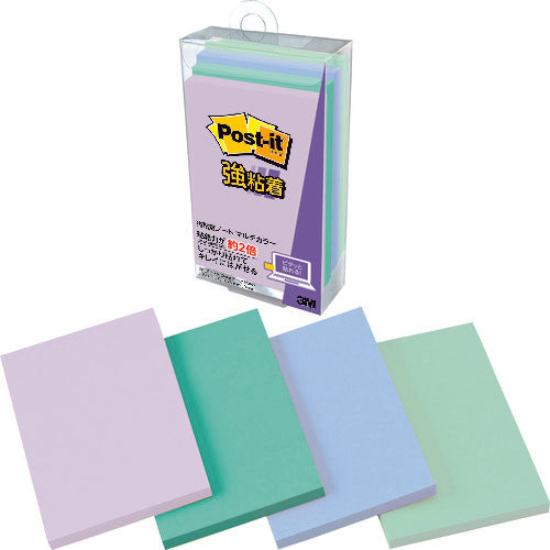 ３Ｍ　ポスト・イット　強粘着ノート　マルチカラー２　656SS-MC-2　1 PK