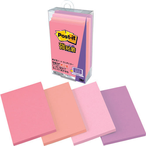 ３Ｍ　ポスト・イット　強粘着ノートマルチカラー７　656SS-MC-7　1 PK