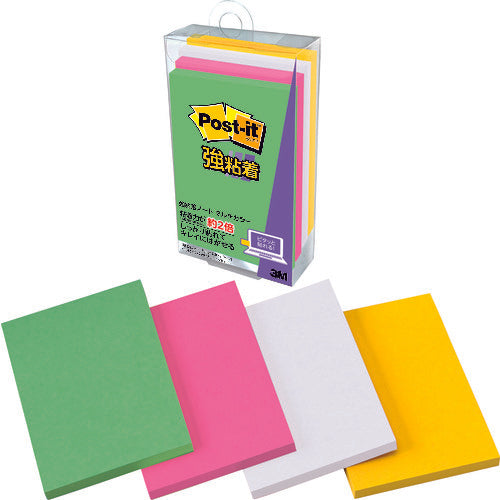 ３Ｍ　ポスト・イット　強粘着ノートマルチカラー８　656SS-MC-8　1 PK