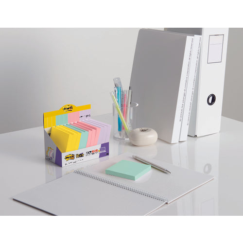 3M Post-it Super Sticky Notes Multi-Color 5 Pack 6541SS-MC-5 1 Box