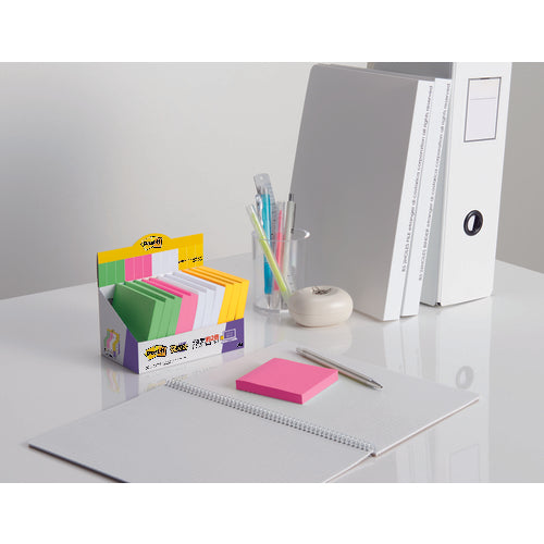 3M Post-it Super Sticky Notes Multicolor 8 Pack 6541SS-MC-8 1 Box