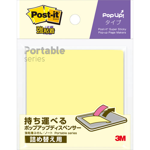 3M Post-it Strong Adhesive Note Portable Series Pop-up Type Refill SSPOP-YA 1 PK