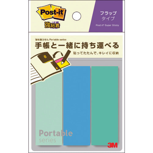 3M Post-it Strong Adhesive Portable Series Flap Type POF-M-G4 1 PK