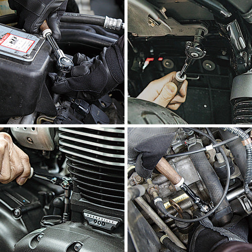 ＶＥＳＳＥＬ　ウッディスイベルラチェットハンドル　ＨＲＨ３−ＳＷ　差込角３／８　HRH3-SW　1 個