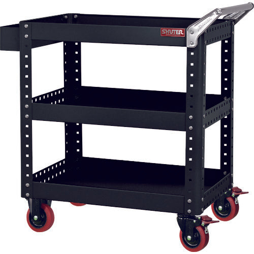 SHUTER Heavy Duty Cart CT-1 Black CT-1-BK 1 unit