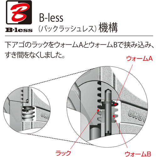 새우 하이브리드 원숭이 렌치 X W-ZERO 200mm UM30XGB 1 쵸