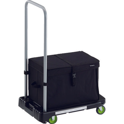 TRUSCO Plastic Cart Acro Carry 600X390 Black with THB AC-1-BK-THB 1 Unit