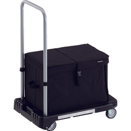 TRUSCO Plastic Cart Komawarikun Noise-reducing G Wheels 600X390 Black THB Included MP-6039N2-BK-THB 1 Unit