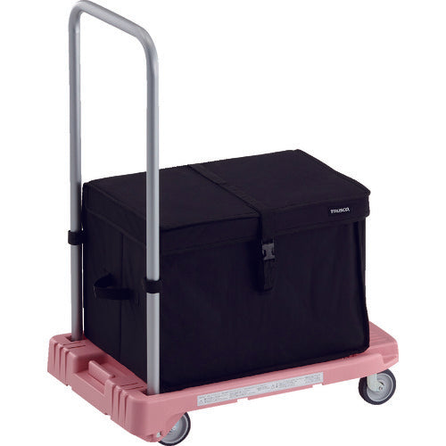 TRUSCO Plastic Cart Komawarikun Noise-reducing G Wheels 600X390 Pink THB Included MP-6039N2-P-THB 1 Unit