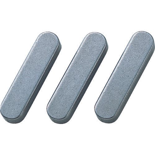 SEIKI Parallel Key Both Sides Round S50C 1 Bag (10 Pieces) PR0535 1 Bag