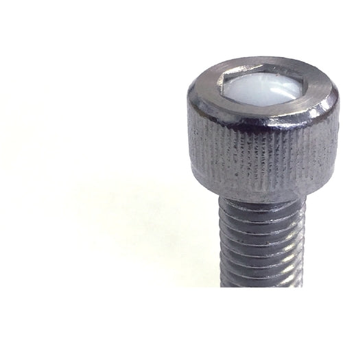 ＴＲＵＳＣＯ　六角穴塞ぎパーツ　リセスインナー　対辺４　Ｍ５ＪＩＳＢ１１７６六角穴付ボルト用　１２個入　RES-P-H4-12　1 PK