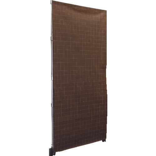 ＴＲＵＳＣＯ　マグネット式目隠しカーテン　９００Ｘ１８００ｍｍ　ブラウン　BC9018A-BR　1 枚