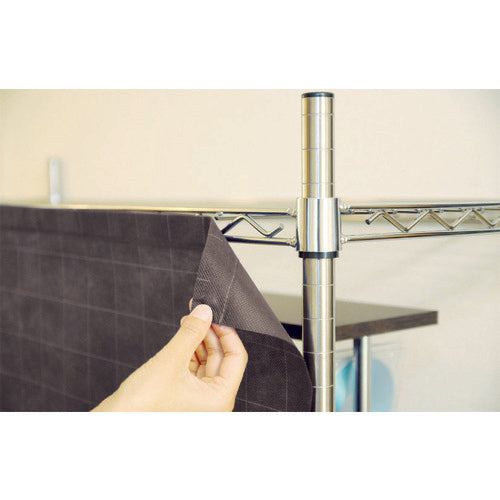 ＴＲＵＳＣＯ　マグネット式目隠しカーテン　９００Ｘ１８００ｍｍ　ブラウン　BC9018A-BR　1 枚