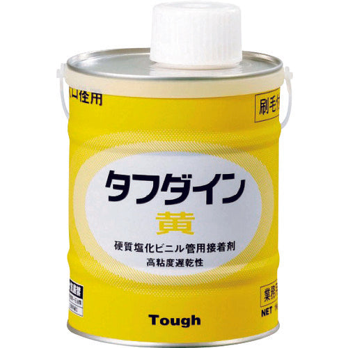 クボタケミックス　塩ビ用接着剤　タフダイン黄　１ＫＧ　KI1KG　1 缶