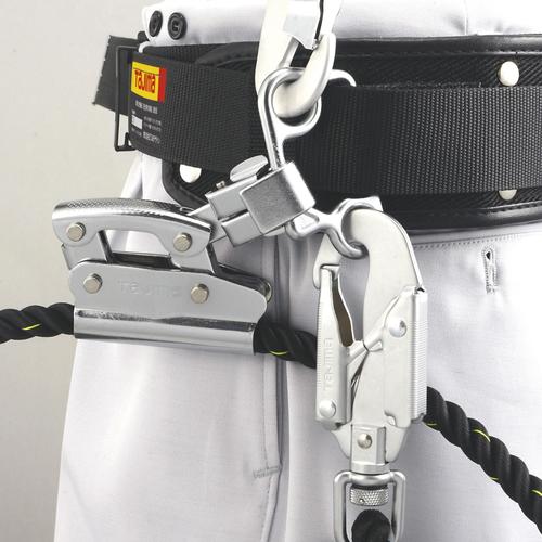 Tajima Work Positioning Waist Belt Flat Aluminum One Finger Buckle Black M Size WFXD2-ABM 1 Piece