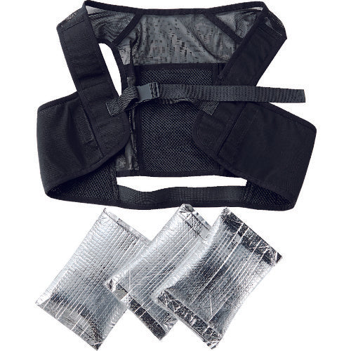 TRUSCO Icing Vest 3-Piece Ice Pack Set TICEV-SET 1 S