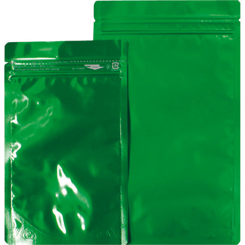 SEINICHI "LAMIZIP" Aluminum Color Stand Type Green 160 x 120 + 35 (50 sheets) AL-1216GR 1 bag