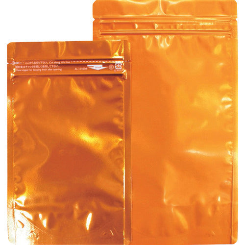 SEINICHI "LAMIZIP" Aluminum Color Stand Type Orange 200 x 140 + 41 (50 sheets) AL-1420OR 1 bag