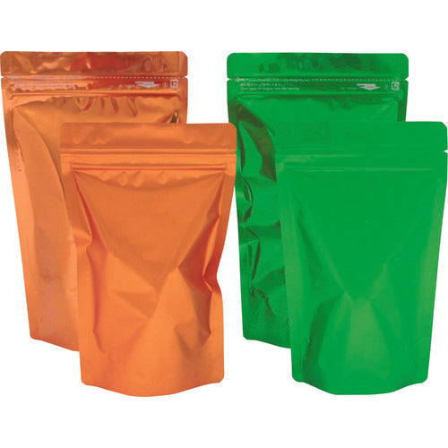 SEINICHI "LAMIZIP" Aluminum Color Stand Type Green 200 x 140 + 41 (50 sheets) AL-1420GR 1 bag