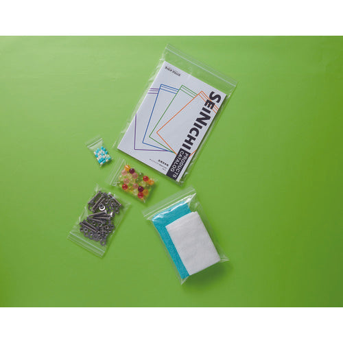 セイニチ　「ユニパック」バイオＥチャック規格品（チャック付ポリエチレン袋）　ＥＤ−４　１２０×８５×０．０４　ED-4-100　1 袋