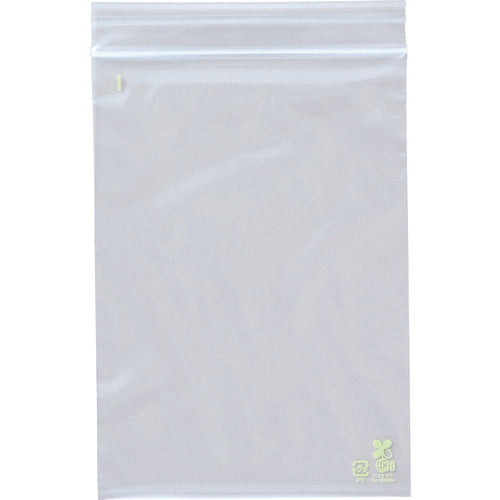 セイニチ　「ユニパック」バイオＥチャック規格品（チャック付ポリエチレン袋）　ＥＦ−４　１７０×１２０×０．０４　EF-4-100　1 袋