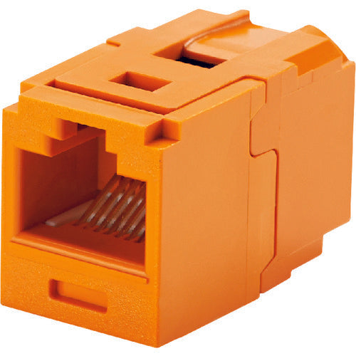 PANDUIT Category 6 JJ Adapter (RJ45 Relay Jack) Orange CC688OR 1 piece