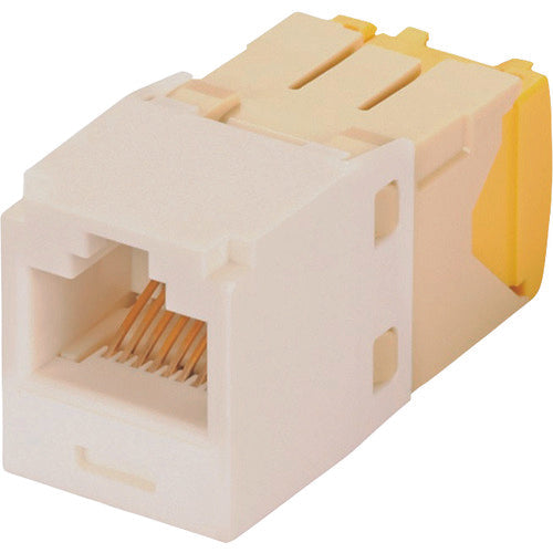 PANDUIT 카테고리 5E 모듈러 잭(세경 타입) TG 타입 28・30 AWG 화이트 CJT5E88TGWH 1개
