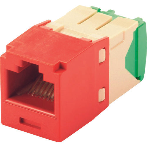 PANDUIT Category 6 Modular Jack (thin type) TG type 28/30 AWG Red CJT688TGRD 1 piece