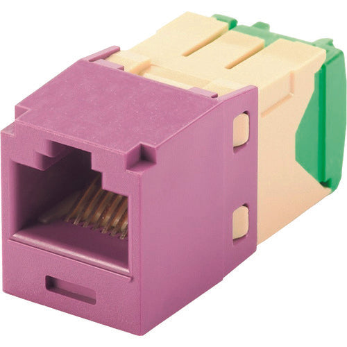 PANDUIT Category 6 Modular Jack (thin type) TG type 28/30 AWG Purple CJT688TGVL 1 piece