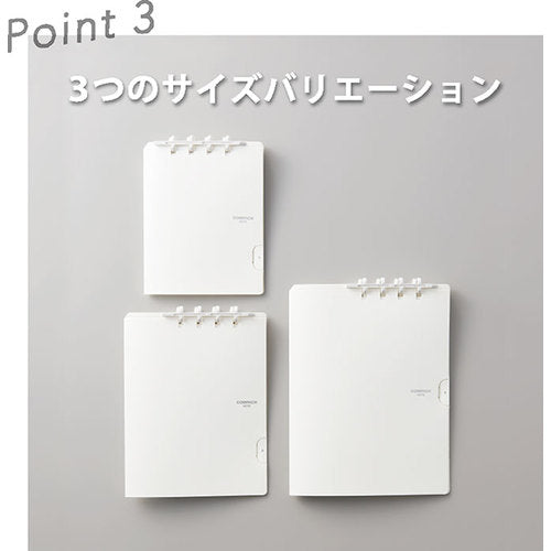 ＫＩＮＧ　ＪＩＭ　コンパックノ−ト用リ−フ　Ａ４　横罫　406CY-30　1 冊