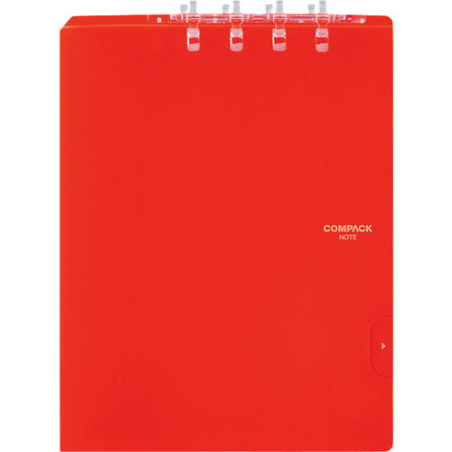 KING JIM Bi-fold Ring Notebook Compact Note B5 Orange 9955TY-OR 1 Book