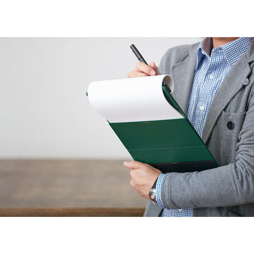 KING JIM Clipboard Magflap A3 Black Long Edge Binding Holds approx. 30 Sheets With Back and Bottom Flaps 5077-BK 1 Sheet