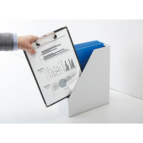 KING JIM Clipboard Magflap A3 Black Long Edge Binding Holds approx. 30 Sheets With Back and Bottom Flaps 5077-BK 1 Sheet