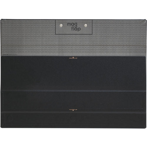 KING JIM Clipboard Magflap A3 Black Long Edge Binding Holds approx. 30 Sheets With Back and Bottom Flaps 5077-BK 1 Sheet