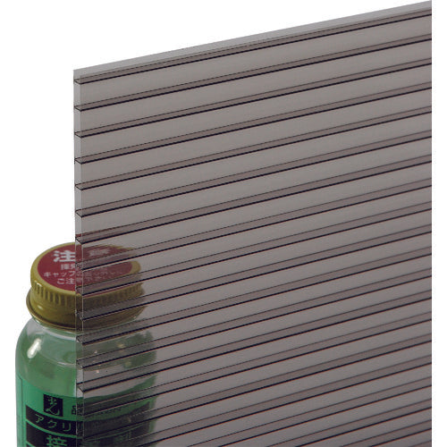 빛 폴리카 중공 보드 450×900×4 mm브라운 스모크 2장입 KTP940W-2-2 1 상자