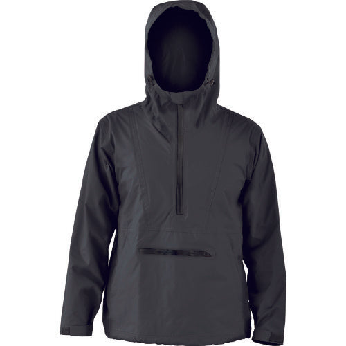 おたふく　ＦＢ−２０１・ＢＫ　フーバーレインジャケット・プルオー　ＬＬ　FB-201-BK-LL　1 枚