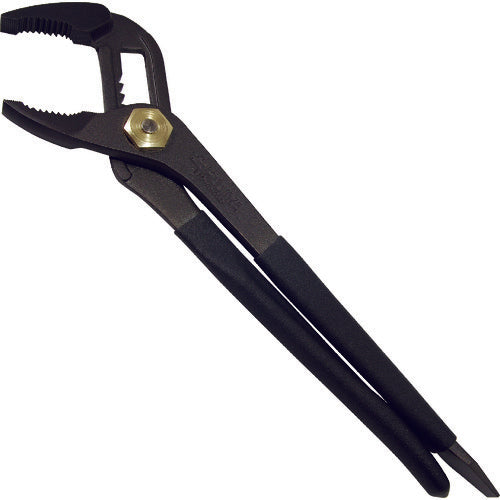 Fujiya Water Pump Pliers (Black Gold, Spring Attached, Driver Attached) 110-250SD-BG 1 Piece