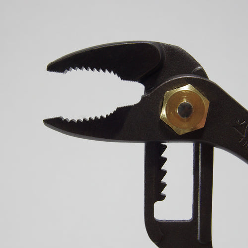 Fujiya Water Pump Pliers (Black Gold, Spring Attached, Driver Attached) 110-250SD-BG 1 Piece