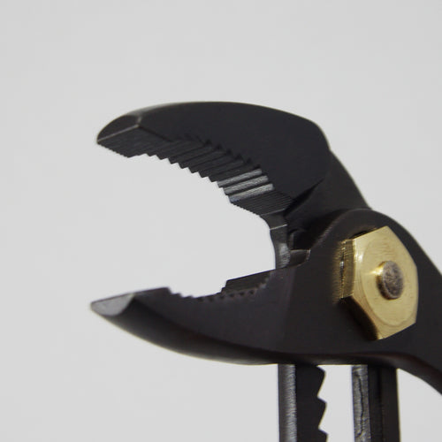 Fujiya Water Pump Pliers (Black Gold, Spring Attached, Driver Attached) 110-250SD-BG 1 Piece