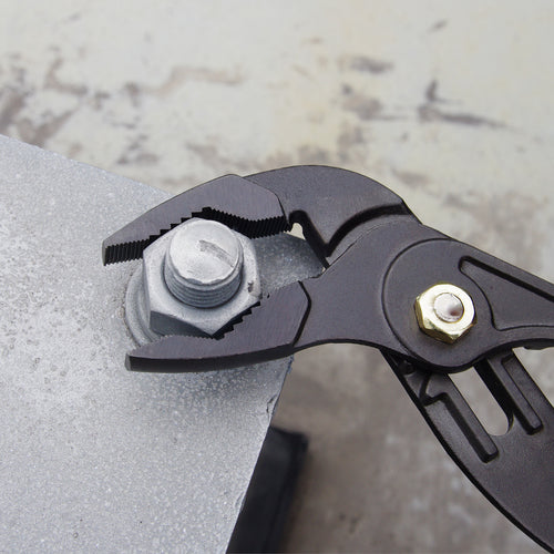 Fujiya Ultra Lightweight Water Pump Pliers (Black and Gold) 130-250-BG 1 Pcs