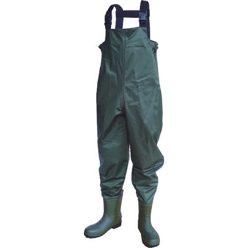 후지 장갑 철심 철판입 나일론 몸통 수중 장화 2074-LL 1 다리