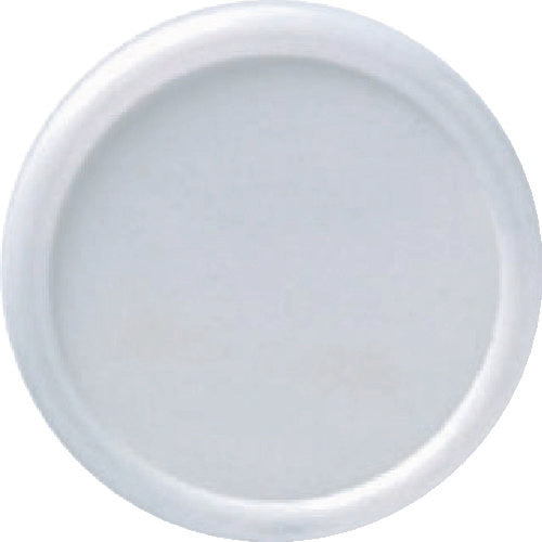 ＴＲＵＳＣＯ　丸型名札　クリップピン両用タイプ　Φ４５　白　TCNF45-W　1 個