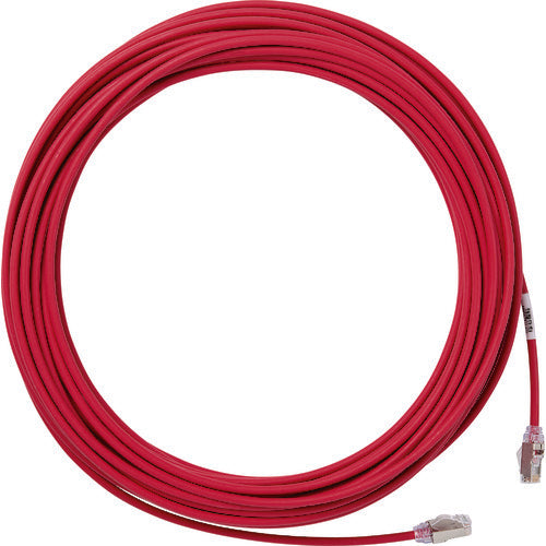 PANDUIT 카테고리 6A 세경 실드 패치 코드 2m 레드 STP28X2MRD 1개