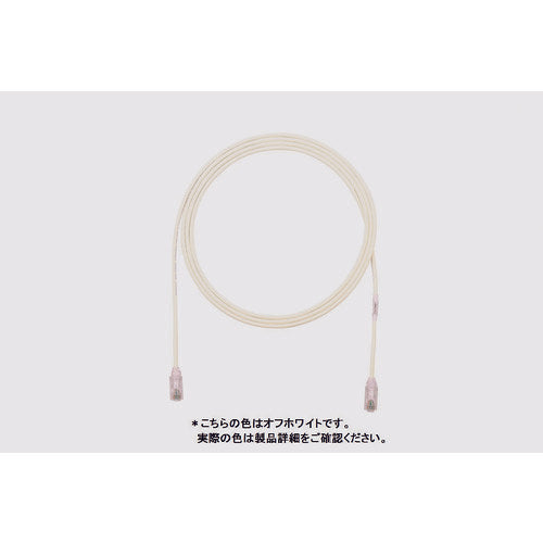 ＰＡＮＤＵＩＴ　カテゴリ６細径パッチコード　０．５ｍ　グレー　ＵＴＰ２８ＳＰ０．５ＭＧＹ　UTP28SP0.5MGY　1 本