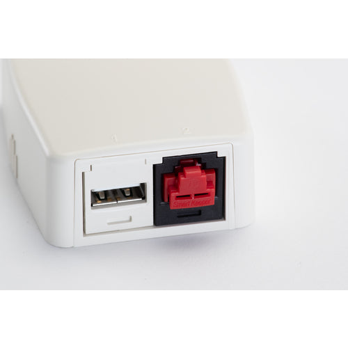 PANDUIT Smartkeeper Series LAN Port Security Block Red 10 Pieces SKRJ45RD-X 1 Bag