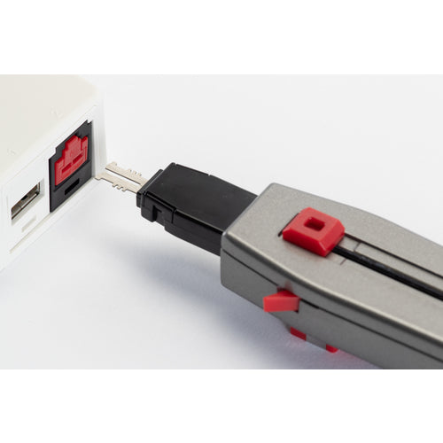 PANDUIT Smartkeeper Series LAN Port Security Block Red 10 Pieces SKRJ45RD-X 1 Bag