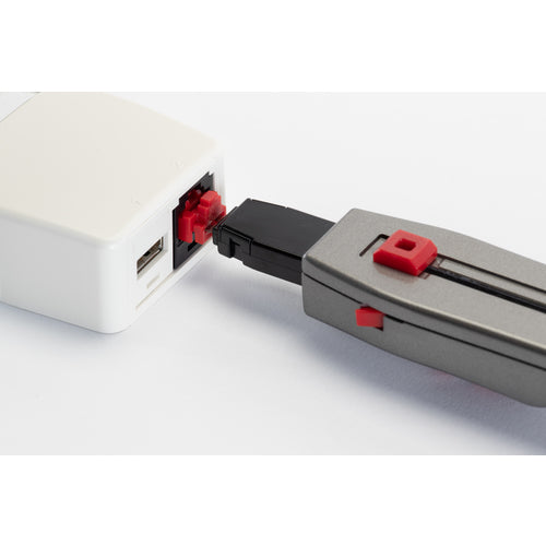 PANDUIT Smartkeeper Series LAN Port Security Block Red 10 Pieces SKRJ45RD-X 1 Bag