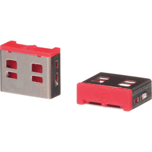 PANDUIT Smartkeeper Series USB Type-A Security Block Red 5 Pieces SKUSBA-V 1 Bag